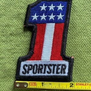 Stanley Sportster Patch with Patriotic Colors